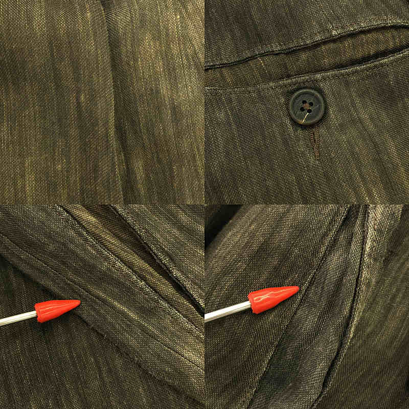 ziggy chen / ジギーチェン CLASSIC PLEATED WIDE TROUSERS / タック ワイド パンツ