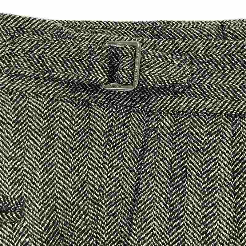 HEUGN / ユーゲン Aaron Herringbone ヘリンボーン ウール パンツ