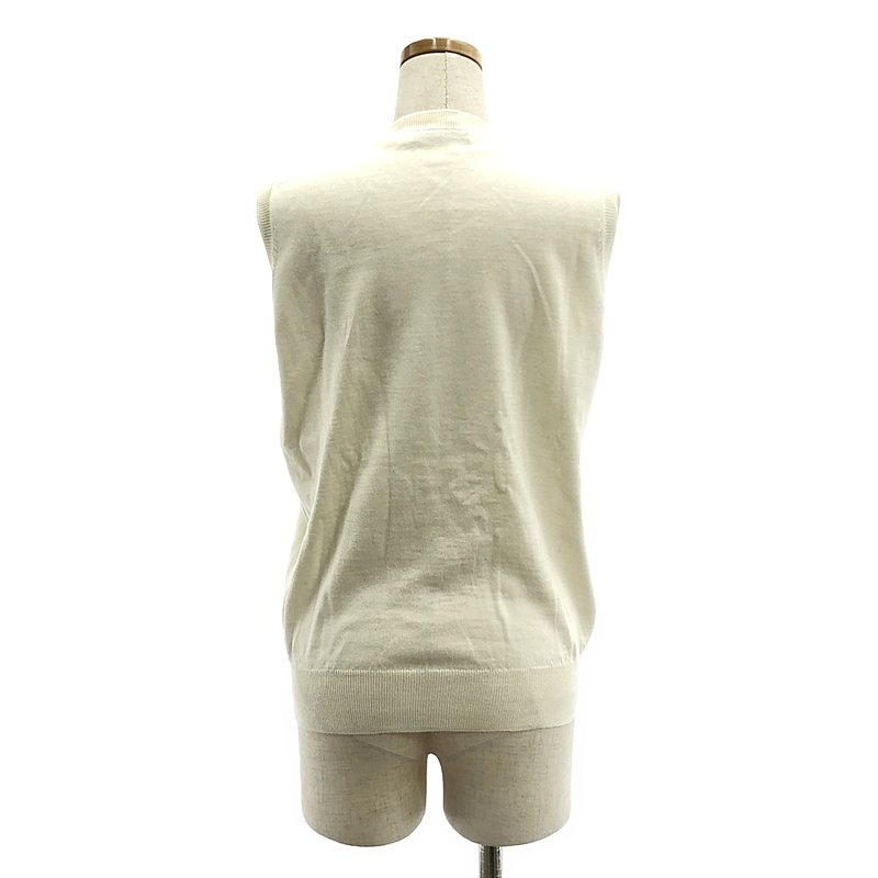 Christian Dior / クリスチャンディオール スパンコール 装飾 ニット ベスト