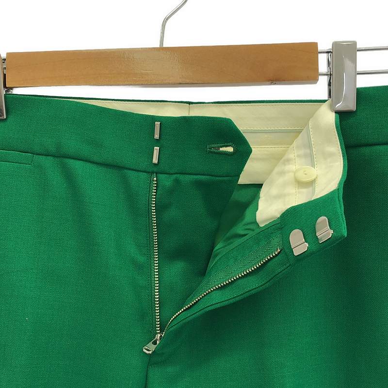 Drawer / ドゥロワー ウールフレスコベーシックパンツ