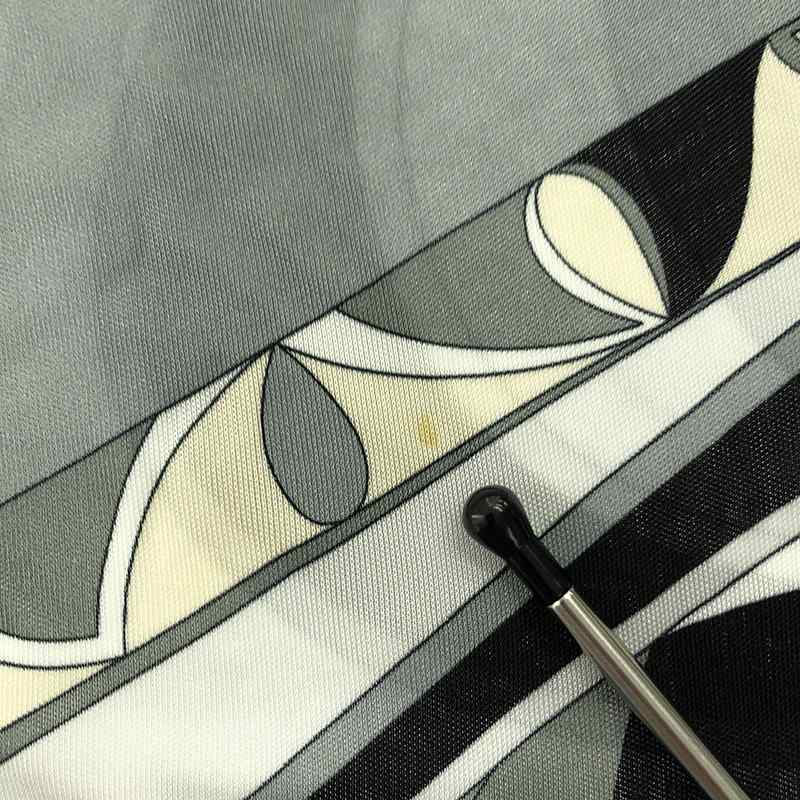 EMILIO PUCCI / エミリオプッチ レーヨン 総柄 ドレス ワンピース / 総裏地