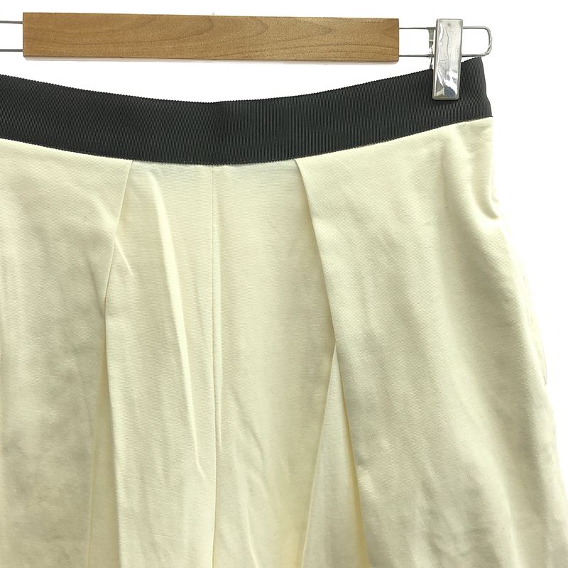 JOHN LAWRENCE SULLIVAN / ジョンローレンスサリバン コットンジャージー タック ワイド ショートパンツ