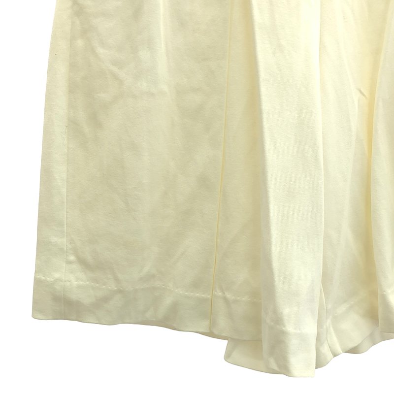 JOHN LAWRENCE SULLIVAN / ジョンローレンスサリバン コットンジャージー タック ワイド ショートパンツ