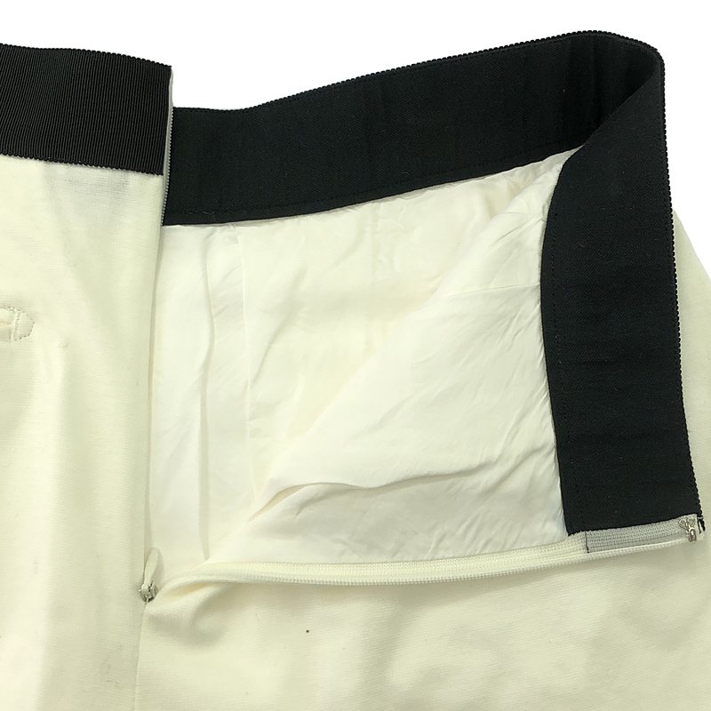 JOHN LAWRENCE SULLIVAN / ジョンローレンスサリバン コットンジャージー タック ワイド ショートパンツ