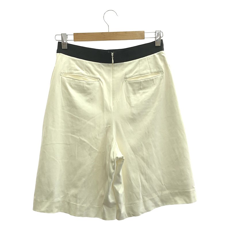 JOHN LAWRENCE SULLIVAN / ジョンローレンスサリバン コットンジャージー タック ワイド ショートパンツ