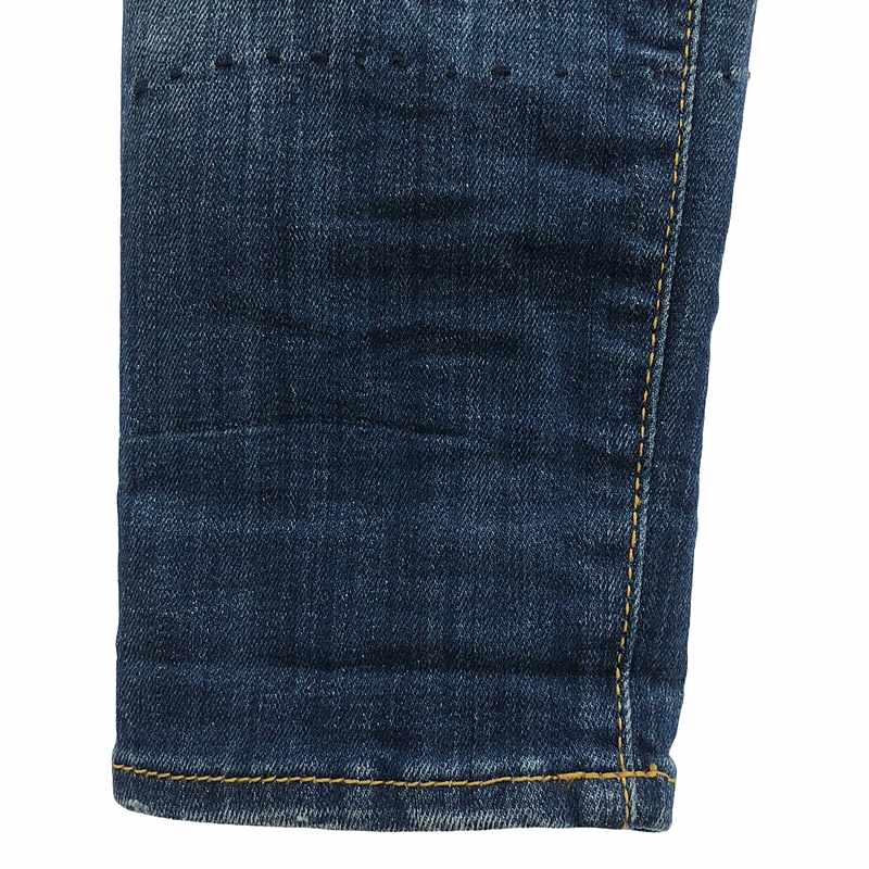 DSQUARED2 / ディースクエアード Pat Jean ダメージ加工 ストレッチ スキニー デニムパンツ