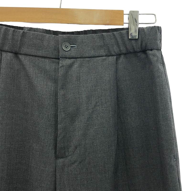 ATON / エイトン WOOL TROPICAL TAPERED EASY PANTS トロピカル テーパード イージーパンツ