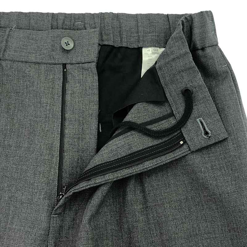 ATON / エイトン WOOL TROPICAL TAPERED EASY PANTS トロピカル テーパード イージーパンツ