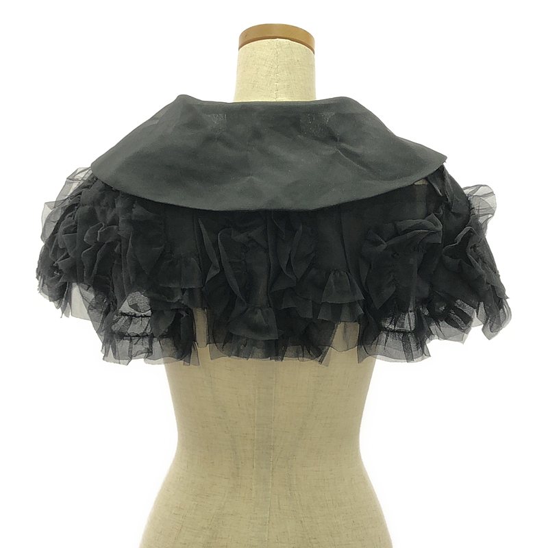 COMME des GARCONS GIRL / コムデギャルソンガール ナイロン フリル ラウンドカラー つけ襟