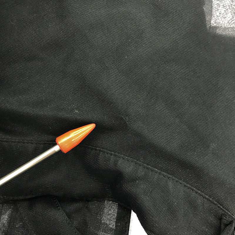 COMME des GARCONS GIRL / コムデギャルソンガール ナイロン フリル ラウンドカラー つけ襟