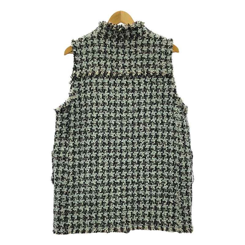 その他 ハウンドトゥースツイード ベスト