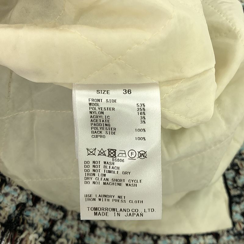 その他 ハウンドトゥースツイード ベスト