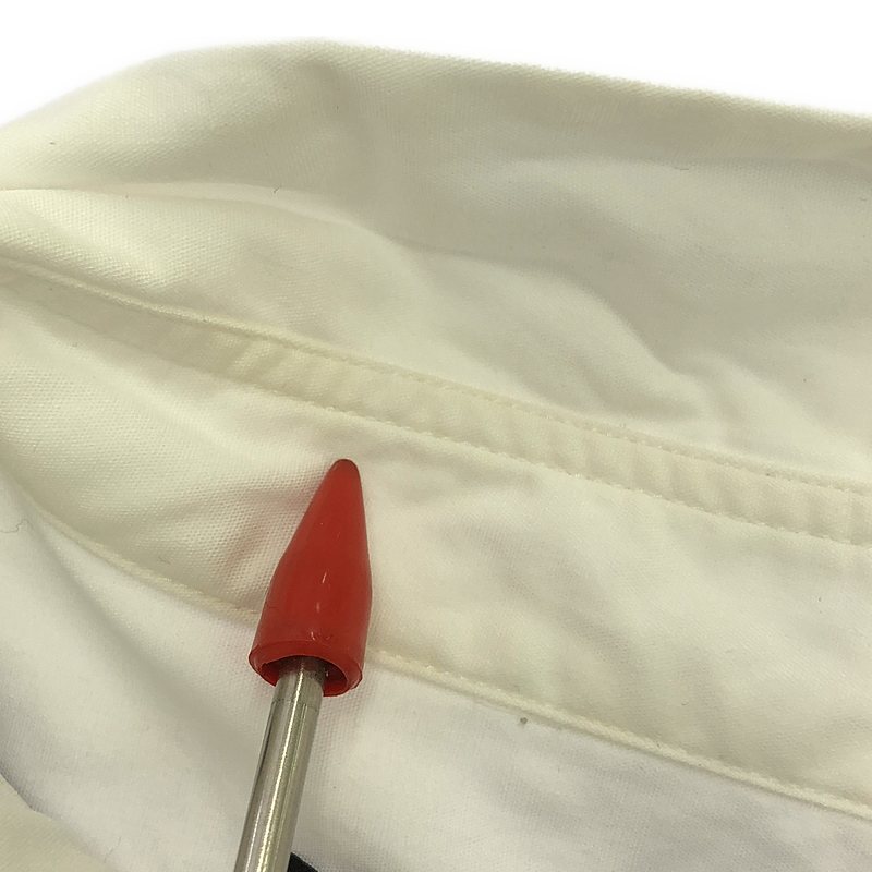 BLACK COMME des GARCONS / ブラックコムデギャルソン ドット柄切替 コットン シャツ