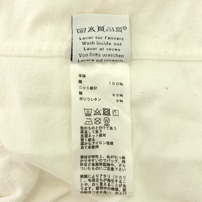HERMES / エルメス コットン Hロゴ クルーネック ロングスリーブカットソー