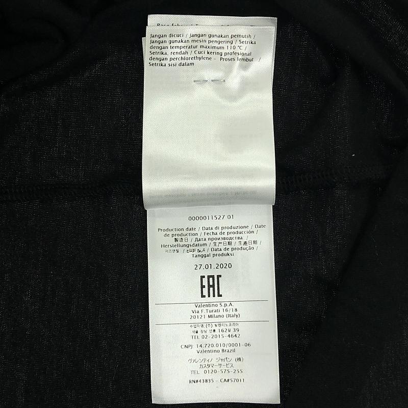 VALENTINO / ヴァレンティノ 総レース クルーネック 半袖 カットソー