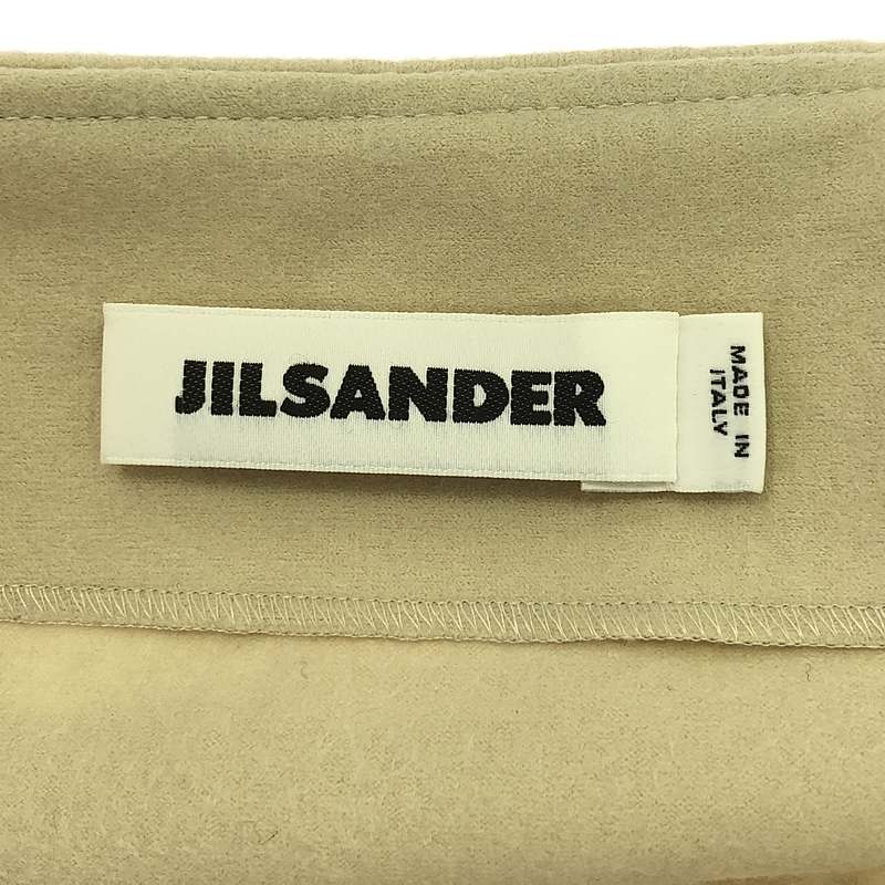 JIL SANDER / ジルサンダー ウール フレアロングスカート