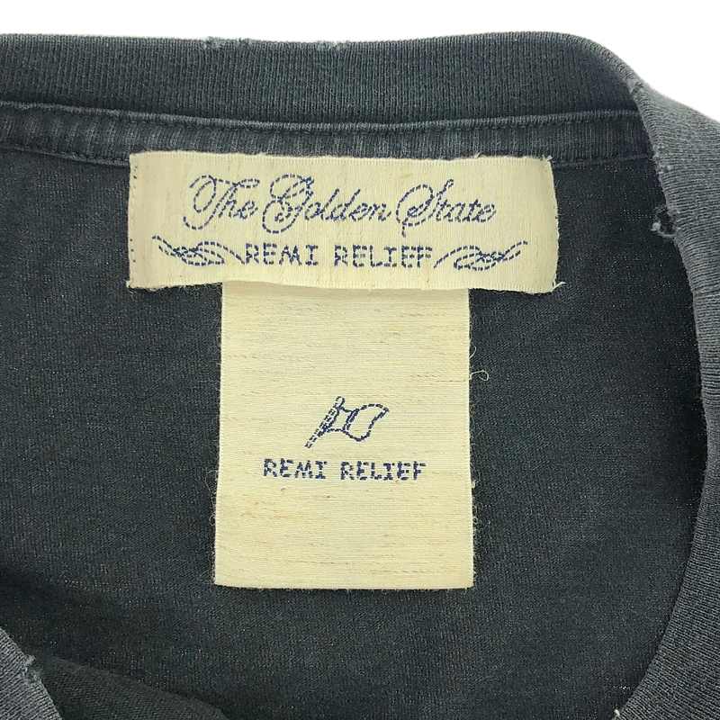 REMI RELIEF / レミレリーフ TIGER Tシャツ