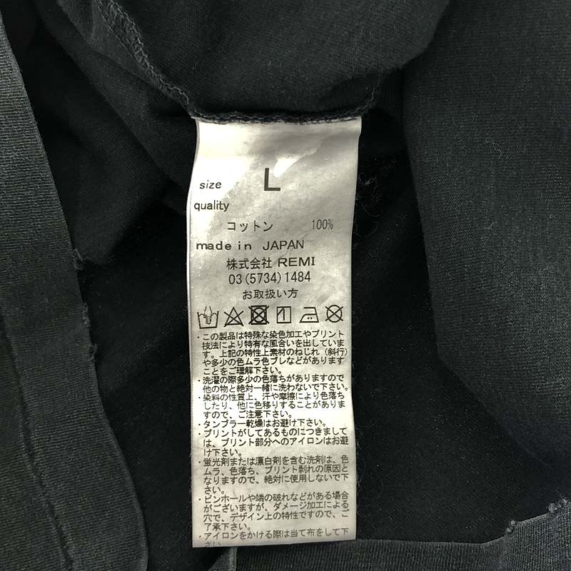 REMI RELIEF / レミレリーフ TIGER Tシャツ