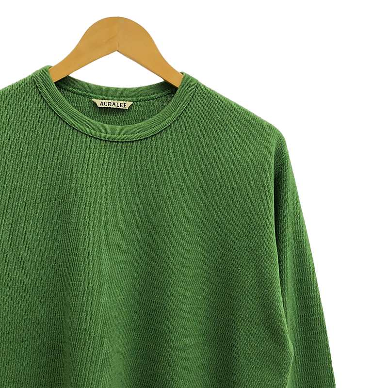 AURALEE / オーラリー LIGHT THERMAL P/O ライトサーマル プルオーバー カットソー