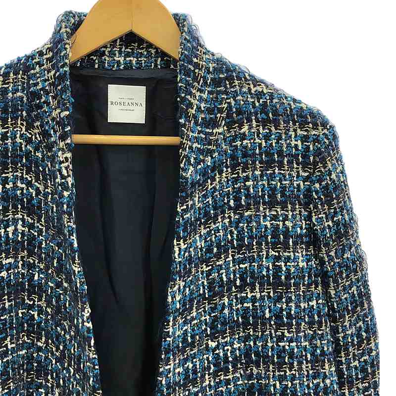 ROSEANNA / ローズアンナ ノーカラーツイードジャケット
