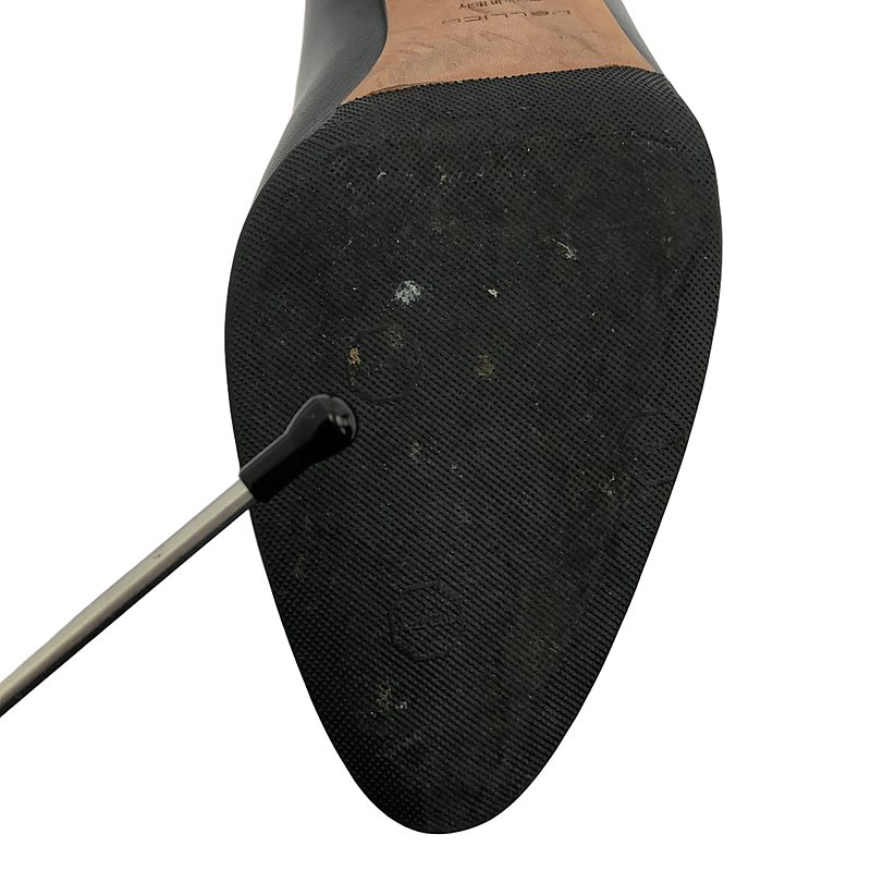 PELLICO / ペリーコ レザー バックジップ ヒール ショートブーツ ブーティ