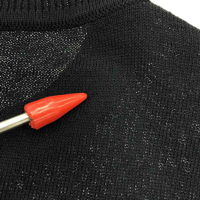 RED VALENTINO / レッドヴァレンティノ 裾フリル クルーネック ニット