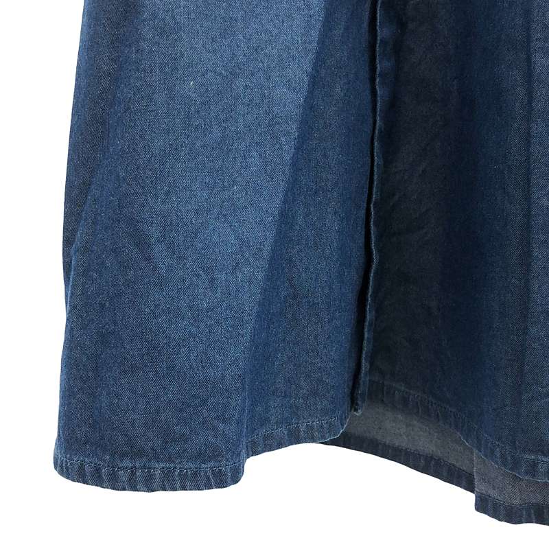 BARBA / バルバ シャンブレー ノースリーブ ワンピース