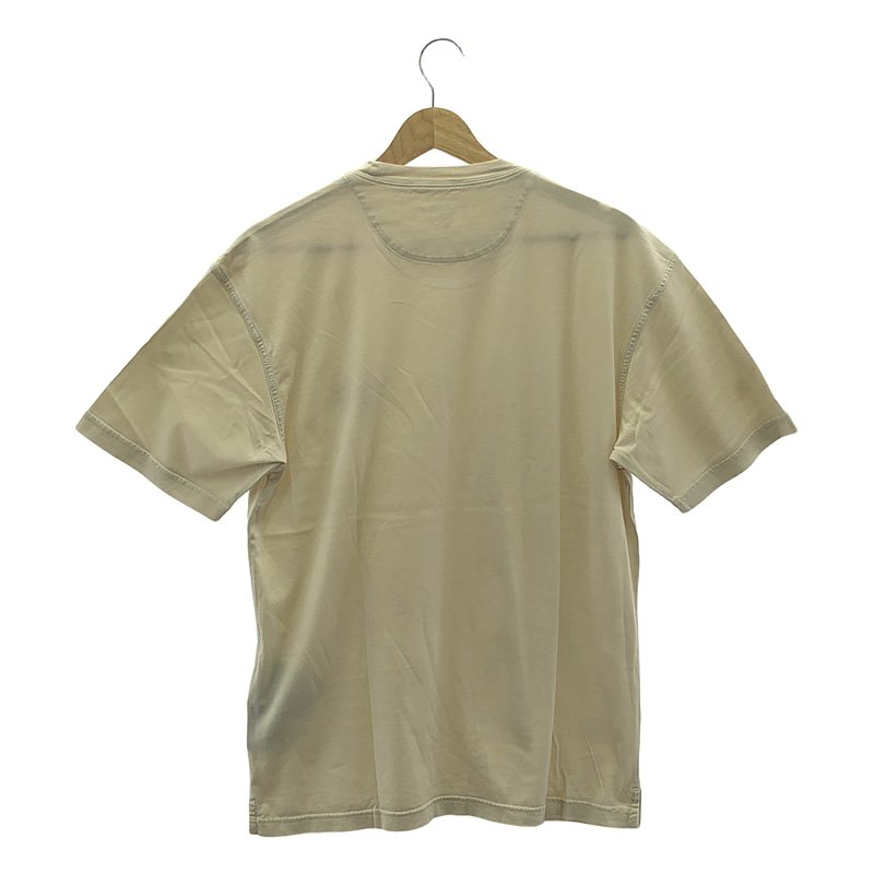 PRADA / プラダ トライアングルロゴ クルーネック コットン Tシャツ