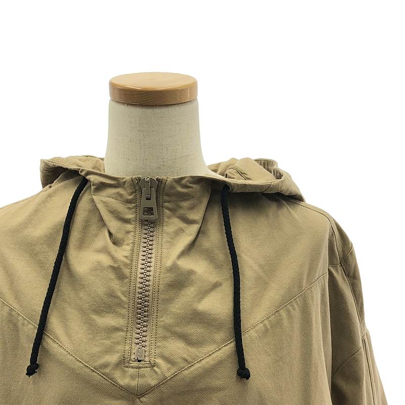 Christian Dior / クリスチャンディオール フロントロゴ ツイルコットン アノラック ジャケット BEE刺しゅう ユニセックス パーカー