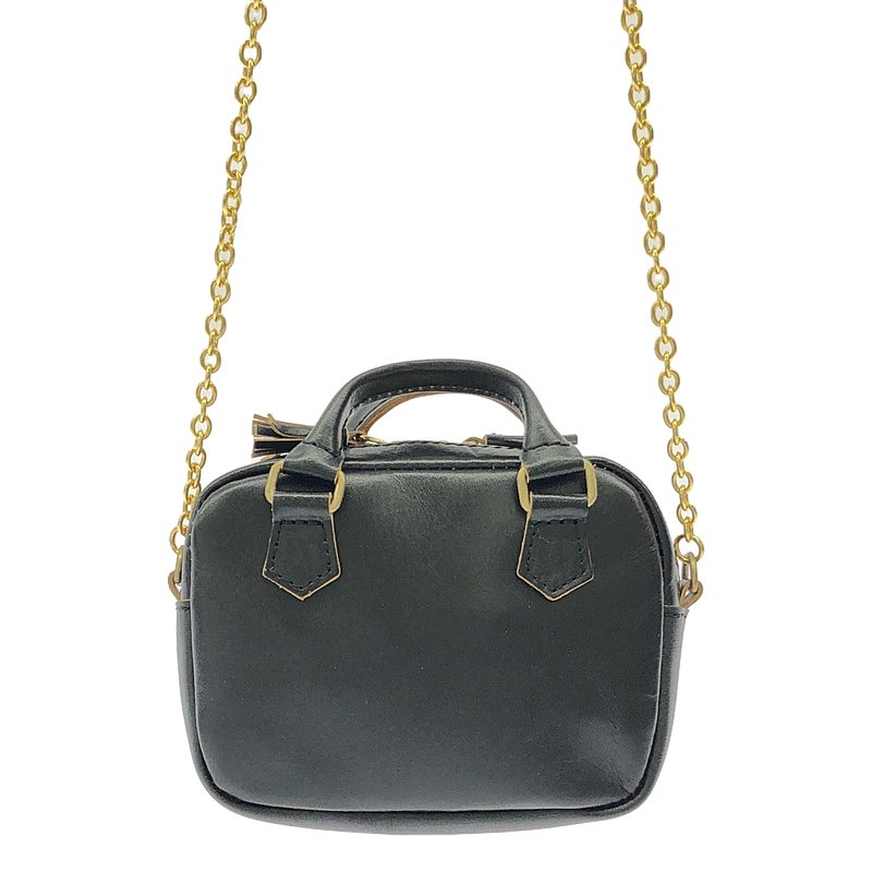 OLDMAN'S TAILOR / オールドマンズテーラー レザーミニショルダーバッグ