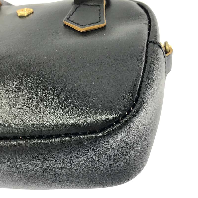 OLDMAN'S TAILOR / オールドマンズテーラー レザーミニショルダーバッグ