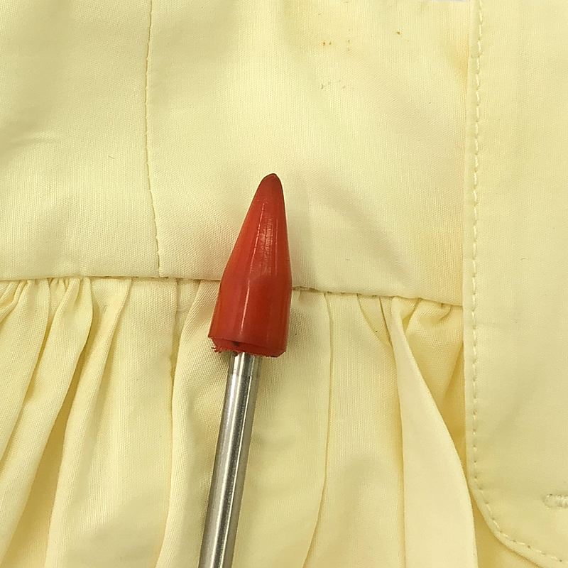 Salvatore Ferragamo / サルヴァトーレフェラガモ ベルト付 裾プリント ギャザー フレア スカート