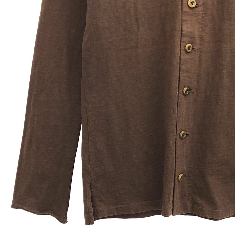 45rpm / フォーティーファイブアールピーエム コットン 染め カットソー カーディガン