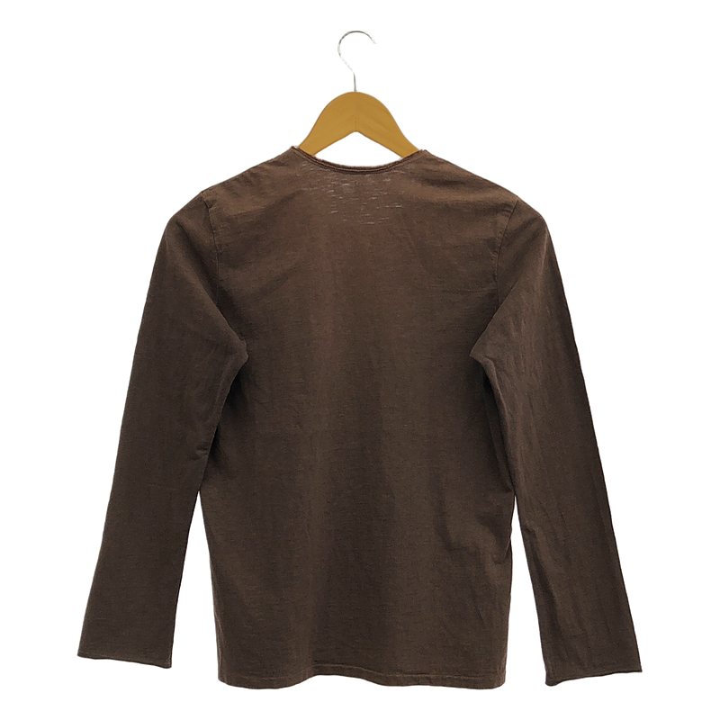 45rpm / フォーティーファイブアールピーエム コットン 染め カットソー カーディガン