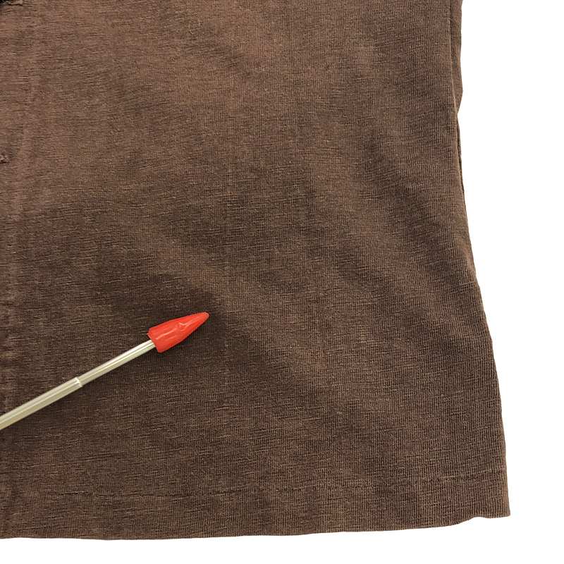 45rpm / フォーティーファイブアールピーエム コットン 染め カットソー カーディガン