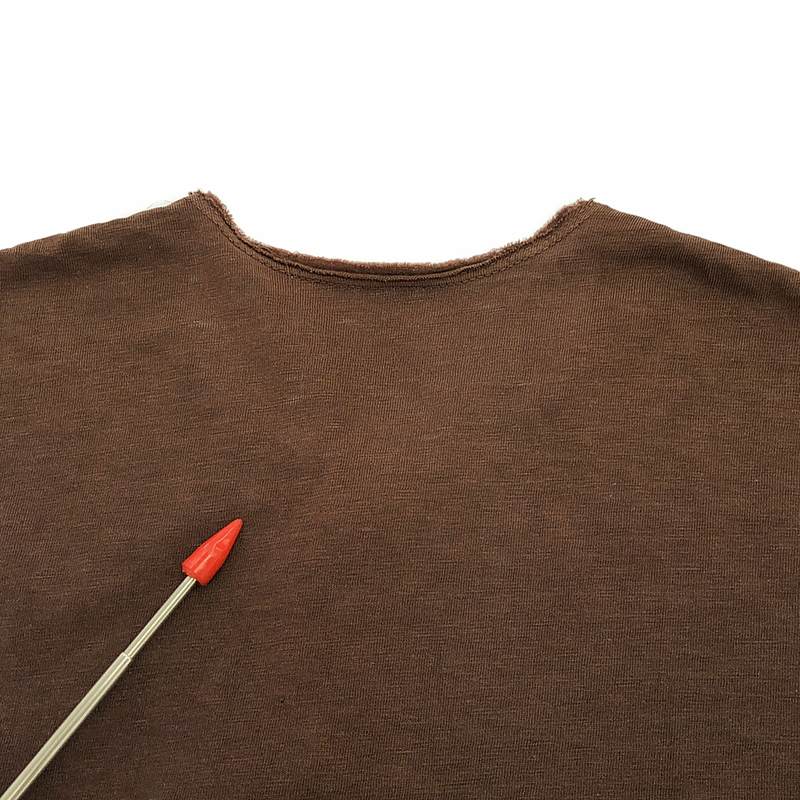 45rpm / フォーティーファイブアールピーエム コットン 染め カットソー カーディガン