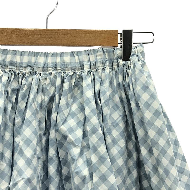 tricot COMME des GARCONS / トリココムデギャルソン コットン ギンガムチェック バルーン パンツ