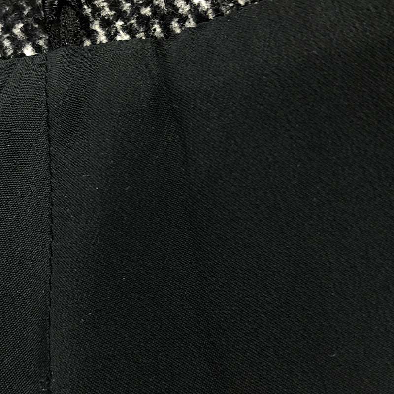 BALENCIAGA / バレンシアガ ツイード バックジップ スカート / 総裏地