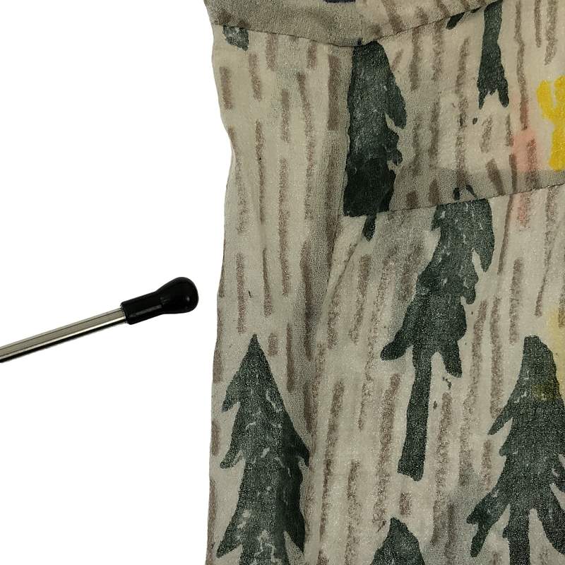 mina perhonen / ミナペルホネン one day / ボイルプリントシャツブラウス