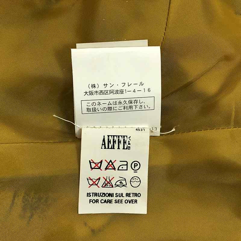 その他 総柄 ダーツ ステッチワーク サイドジップ ドレス ワンピース / 総裏地