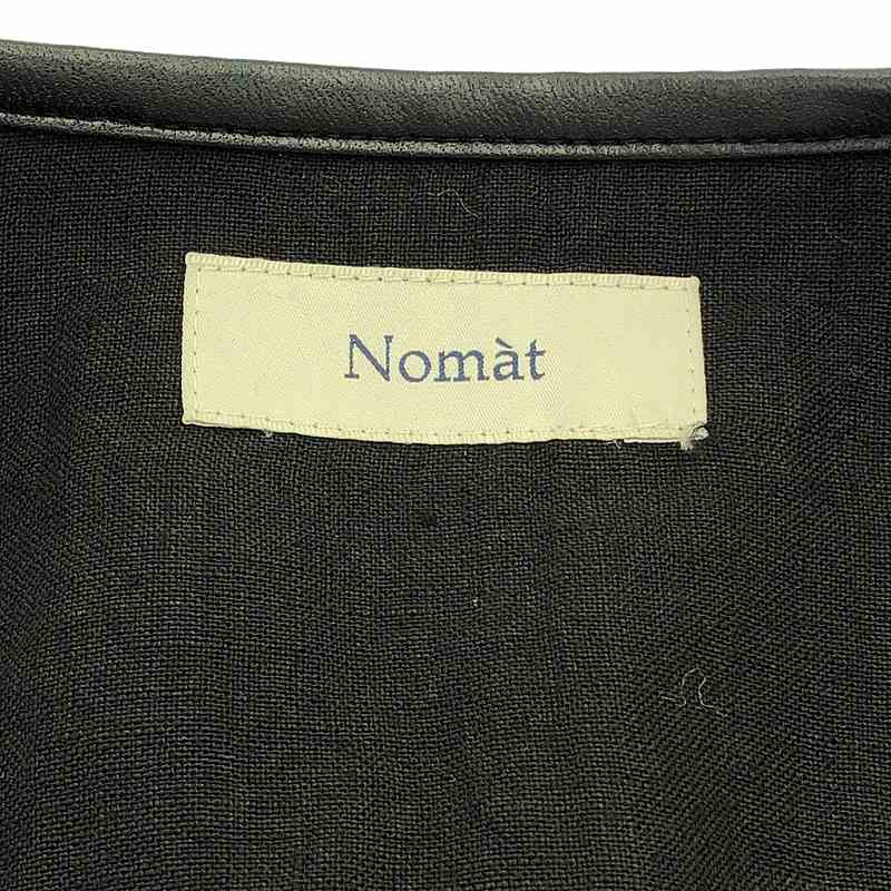 その他 コンチョボタン ノーカラー オーバージャケット