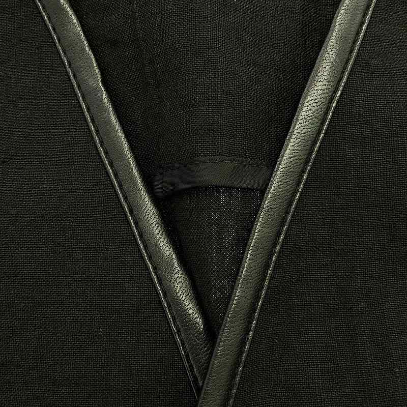 その他 コンチョボタン ノーカラー オーバージャケット