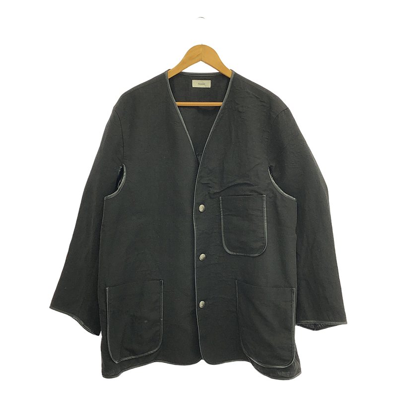 その他 コンチョボタン ノーカラー オーバージャケット