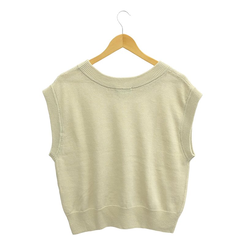 MARGARET HOWELL / マーガレットハウエル LINEN COTTON SILK SLIPOVER ベスト