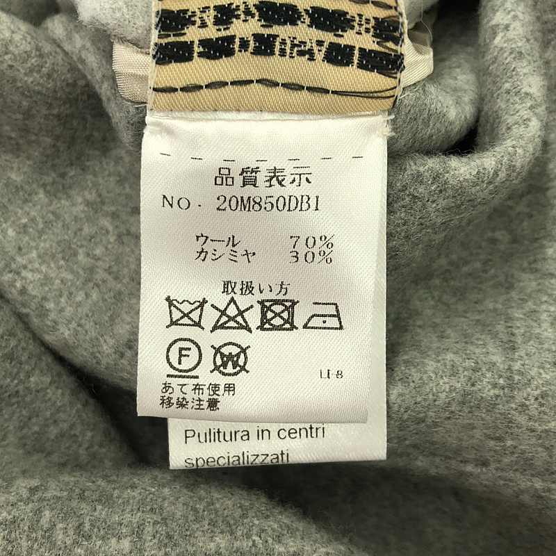 MANZONI24 / マンゾーニ24 × Loro Piana / ロロ・ピアーナ 別注 ベルテッド ロングコート