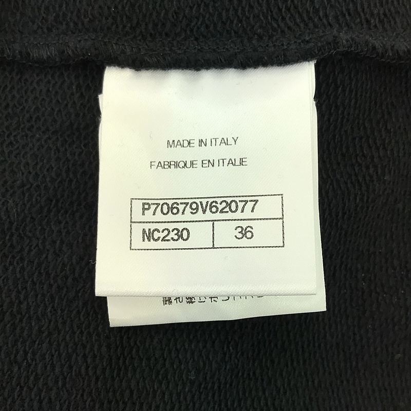 CHANEL / シャネル ココマーク ナンバリング レイヤードリブ スウェット タンクトップ カットソー