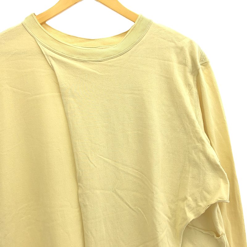 JoICEADDED / ジョイスアディッド コットン アシンメトリー カットソー ワンピース