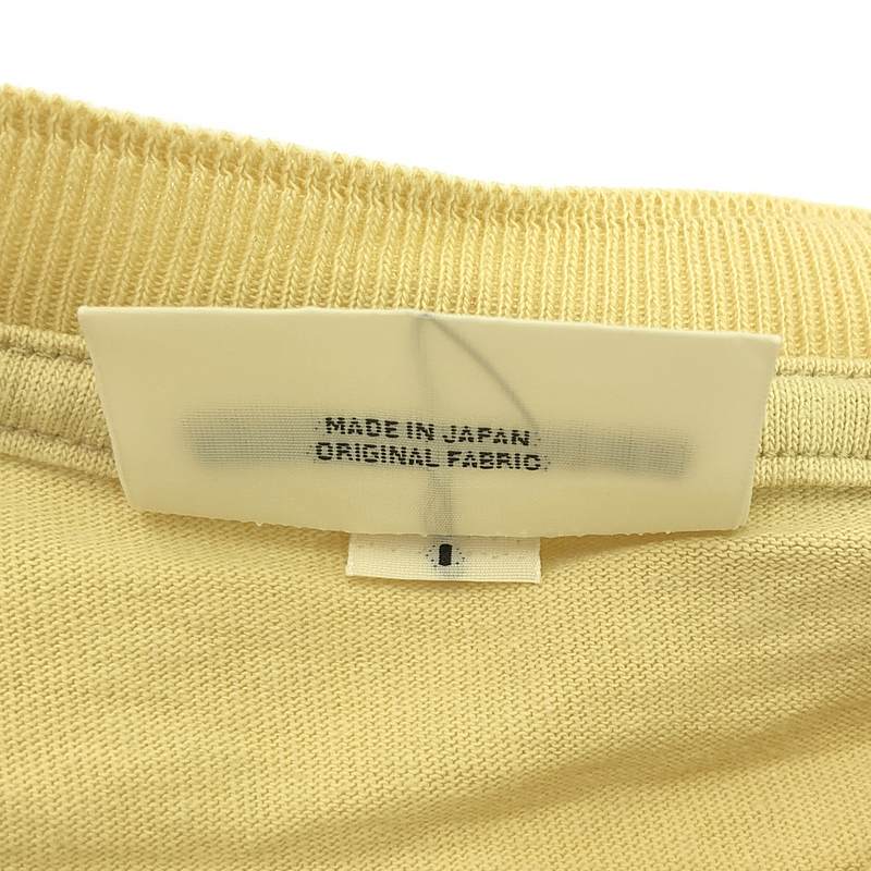 JoICEADDED / ジョイスアディッド コットン アシンメトリー カットソー ワンピース