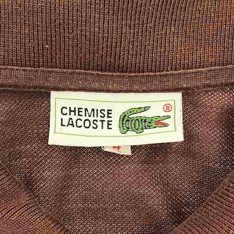 その他 80-90s ヴィンテージ CHEMISE シュミーズ 鹿の子 ポロシャツ