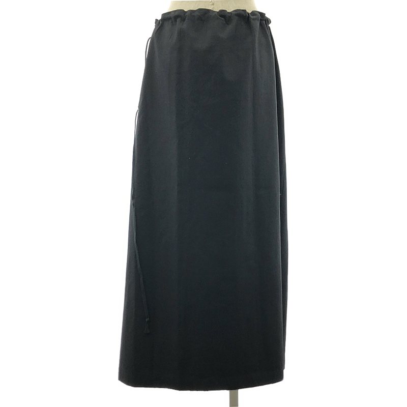 COMME des GARCONS / コムデギャルソン ウエスト コード ギャザー ロング スカート